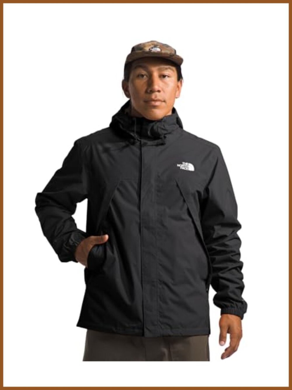 Waterproof Breathable Seam-Sealed Rain Jacket